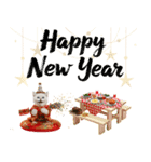 ヒマラヤン子猫❗️ふんわりお正月あいさつ（個別スタンプ：8）