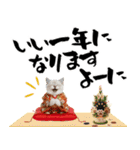ヒマラヤン子猫❗️ふんわりお正月あいさつ（個別スタンプ：18）