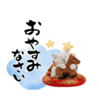 ヒマラヤン子猫❗️ふんわりお正月あいさつ（個別スタンプ：34）