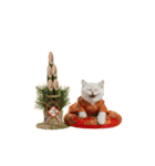 ヒマラヤン子猫❗️ふんわりお正月あいさつ（個別スタンプ：37）