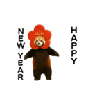 動く！午年のあけおめスタンプ（個別スタンプ：18）