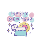 冬のねこねこパーティ（個別スタンプ：39）