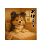 シェルティのふわもこ午年♡年末年始ご挨拶（個別スタンプ：18）