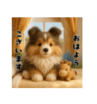 シェルティのふわもこ午年♡年末年始ご挨拶（個別スタンプ：19）