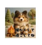 シェルティのふわもこ午年♡年末年始ご挨拶（個別スタンプ：34）