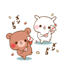 【2026】ちびくま＆ちびうさ♡冬＆年末年始（個別スタンプ：36）