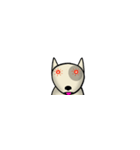 愛しのブルテリア超小版 N（個別スタンプ：2）