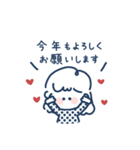 ゆるふわGIRL◎年末年始2025（再販)（個別スタンプ：1）