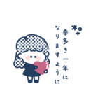 ゆるふわGIRL◎年末年始2025（再販)（個別スタンプ：11）