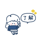 ゆるふわGIRL◎年末年始2025（再販)（個別スタンプ：35）