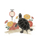 和な生き物たち（個別スタンプ：24）