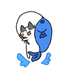 釣り好き猫の、今日の釣果は？（個別スタンプ：11）