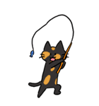 釣り好き猫の、今日の釣果は？（個別スタンプ：13）