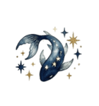 美しい夜の鰭たち（個別スタンプ：28）