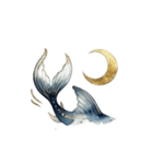 美しい夜の鰭たち（個別スタンプ：29）