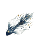 美しい夜の鰭たち（個別スタンプ：30）