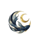 美しい夜の鰭たち（個別スタンプ：31）