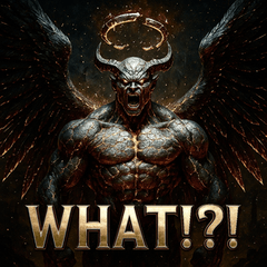 [LINEスタンプ] 堕天使・ルシファー