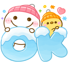 [LINEスタンプ] 冬に役立つ♡ちびマロ