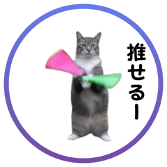 [LINEスタンプ] 動く！ステップにゃんこ