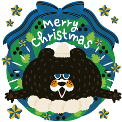 [LINEスタンプ] 【冬】今〜年末年始迄使えるポピーラビー