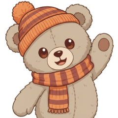 [LINEスタンプ] 冬の日常・イベント★ルルクマ