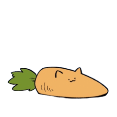 [LINEスタンプ] あなたもすぐにんじんになりますよ