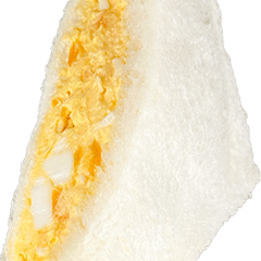 [LINEスタンプ] デカい たまごサンド