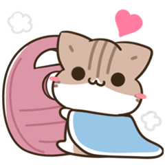 [LINEスタンプ] 毎日五月病なねこたち 冬スタンプ3