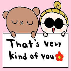 [LINEスタンプ] (nenerin会話スタンプ513英語気遣い)修正