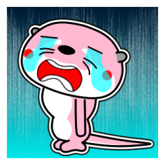 [LINEスタンプ] リバー君とルビーちゃん13  [文字無し]