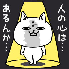[LINEスタンプ] じろりねこ挨拶てきとー
