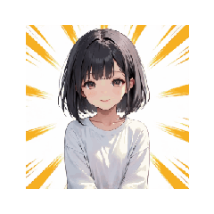 [LINEスタンプ] ふんわり癒しガールの毎日スタンプ