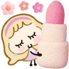 [LINEスタンプ] おっとりレディ♡上品girl