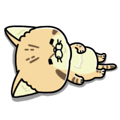 [LINEスタンプ] いやしの日常 スナネコ編