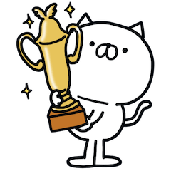 [LINEスタンプ] つかねこ。めっちゃほめるやん【再販】