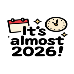 [LINEスタンプ] 2026年まで秒読みカウントダウンスタンプ