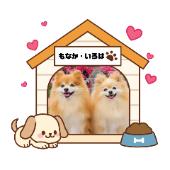 [LINEスタンプ] もなか・いろはスタンプ♡2025