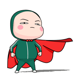 [LINEスタンプ] 緑ジャータイツちゃん 4【ポップアップ】