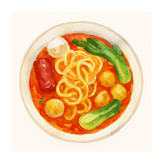 [LINEスタンプ] 麻辣湯（マーラータン）が好きな人