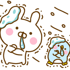 [LINEスタンプ] うさぺんの冬だよ