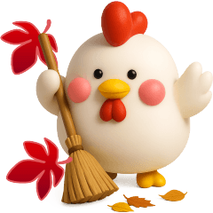 [LINEスタンプ] 大人スタンプ＊こけっこー【ぷっくり3D】