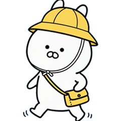 [LINEスタンプ] ちびうさぎの冬☆メリクリ＆あけおめ