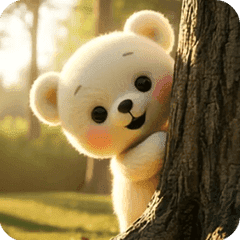 [LINEスタンプ] クマちゃんといっしょ