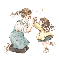 [LINEスタンプ] 保育士と可愛い子どものほっこりスタンプ