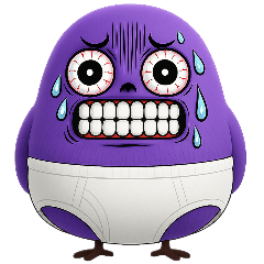 [LINEスタンプ] 崩潰鳥の變裝樂園