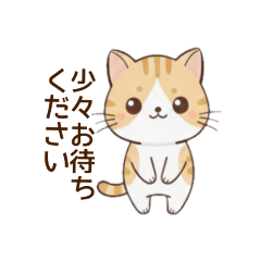 [LINEスタンプ] もちねこの敬語