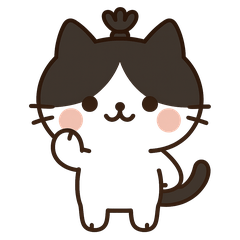 [LINEスタンプ] ちょんまげ八割れ猫の日常スタンプ2