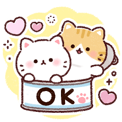 [LINEスタンプ] ふんわり❤️にゃんこ