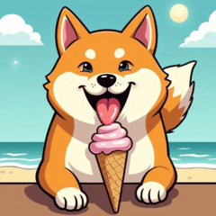 [LINEスタンプ] 柴犬の新日常12